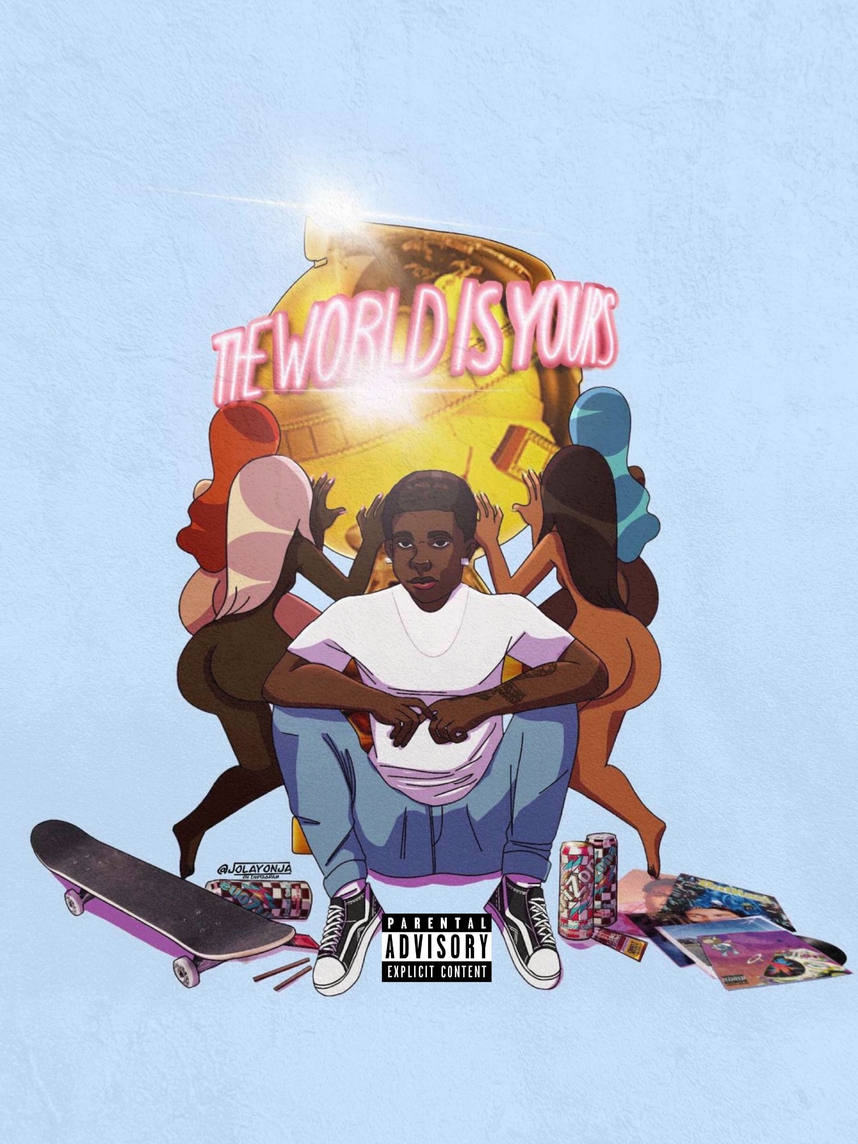 THE WORLD IS YOURS album cover
